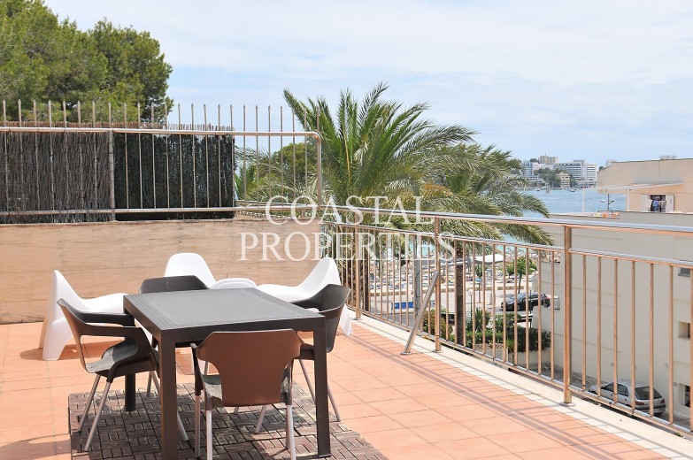 Property for Sale in Palmanova, Fantastic  Partial Sea View Penthouse With Super Large Terrace  Palmanova, Mallorca, Spain