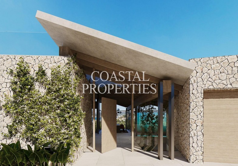 Property for Sale in Santa Ponsa, Unique project for sale with sea views to the Malgrats Santa Ponsa, Mallorca, Spain