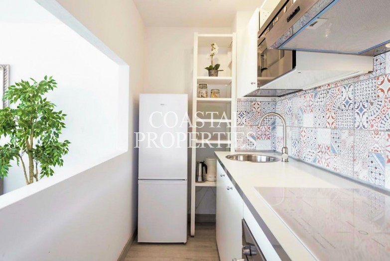 Property for Sale in Puerto Portals, Refurbished 1 bedroom sea view apartment for sale  Puerto Portals, Mallorca, Spain