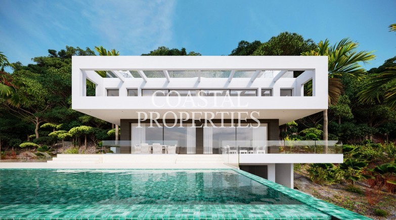 Property for Sale in High quality contemporary villa for sale with stunning sea views of Palma. Son Vida, Mallorca, Spain