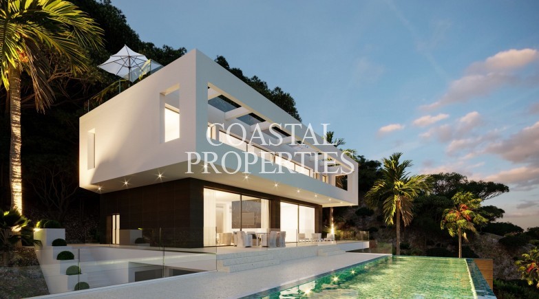 Property for Sale in High quality contemporary villa for sale with stunning sea views of Palma. Son Vida, Mallorca, Spain