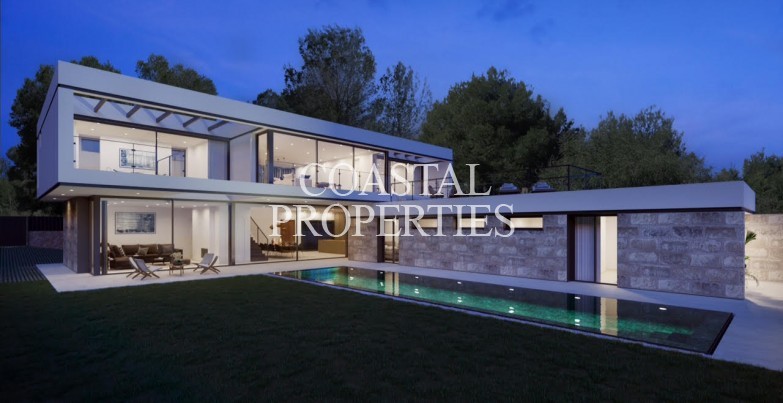 Property for Sale in Luxury brand new modern 4 bedroom villa for sale  Santa Ponsa, Mallorca, Spain