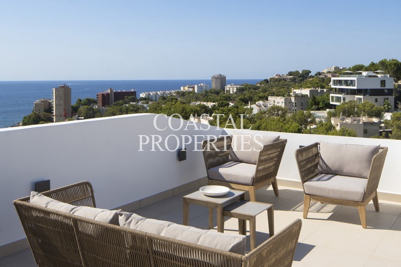 Property for Sale in Amazing sea view fully refurbished Penthouse duplex for sale Cas Catala, Mallorca, Spain