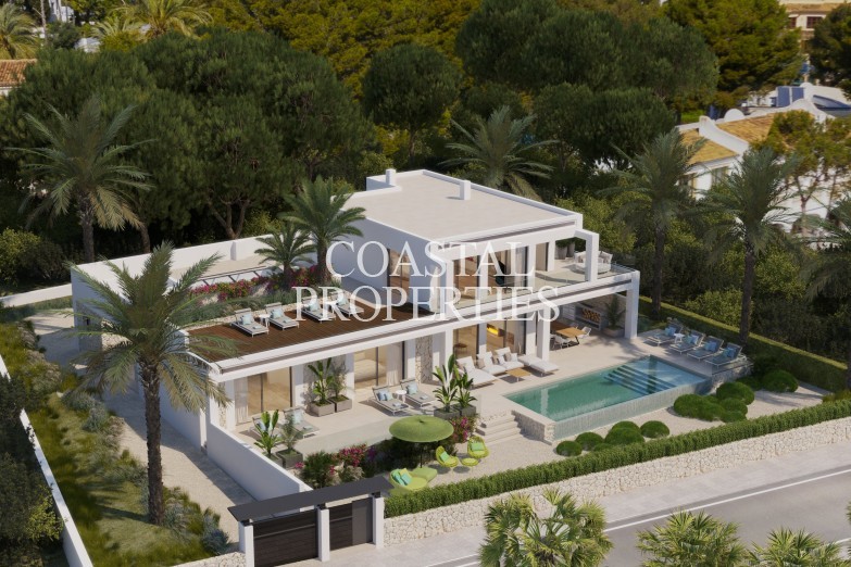 Property for Sale in Luxury 4 bedroom sea view modern villa for sale Sol De Mallorca, Mallorca, Spain