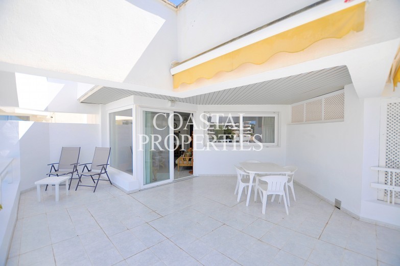 Property for Sale in 2 bedroom sea view penthouse for sale with parking space Cala Vinyes, Mallorca, Spain