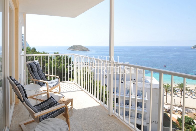 Property for Sale in Large 4 bedroom sea view apartment for sale Magalluf, Mallorca, Spain