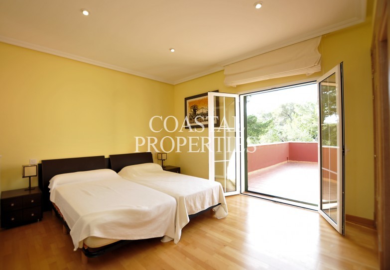 Property for Sale in 6 bedroom sea view villa for sale  on large plot with guest apartment Cala Vinyes, Mallorca, Spain