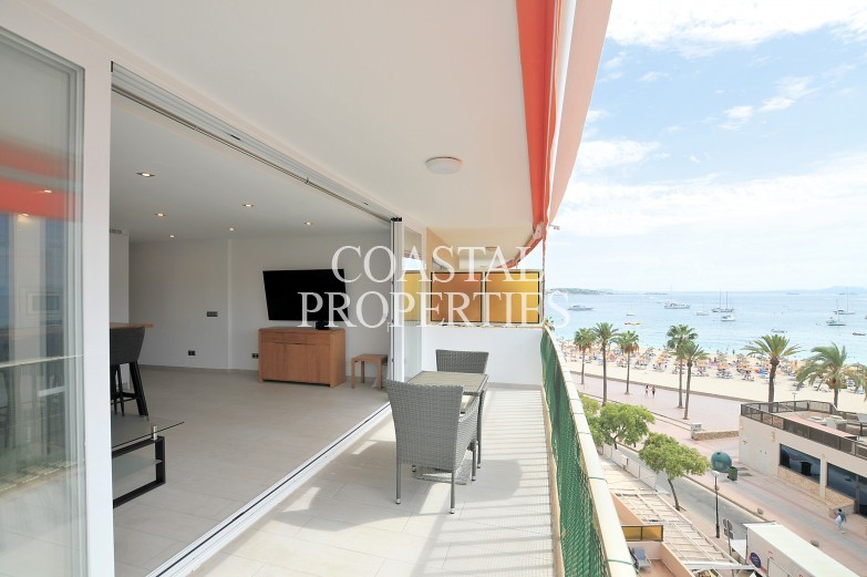 Property for Sale in Fabulous, fully refurbished beachfront apartment for sale in a popular holiday resort  Palmanova, Mallorca, Spain