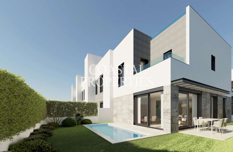 Property for Sale in New modern luxury 4 bedroom, 3 bathroom houses for sale in La Ribera, Palma de Mallorca Palma, Mallorca, Spain