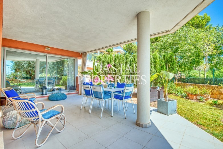 Property for Sale in Garden apartment for sale in an exclusive community Sol De Mallorca, Mallorca, Spain