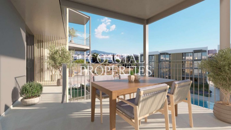 Property for Sale in New off plan top floor penthouse 2 bedroom, 2 bathroom apartment for sale Palmanova, Mallorca, Spain