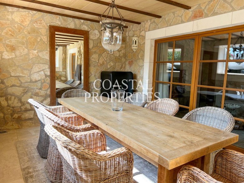 Property for Sale in Detached stone property for sale with lovely open views in a beautifully maintained community Puerto Andratx, Mallorca, Spain