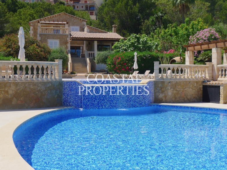 Property for Sale in Detached stone property for sale with lovely open views in a beautifully maintained community Puerto Andratx, Mallorca, Spain