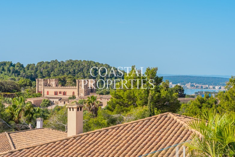 Property for Sale in Newly built self-sustaining sea view smart home for sale in the upmarket area Bendinat, Mallorca, Spain