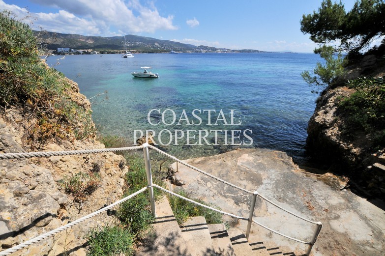 Property for Sale in First-line, sea view apartment for sale with direct sea access Torrenova, Mallorca, Spain