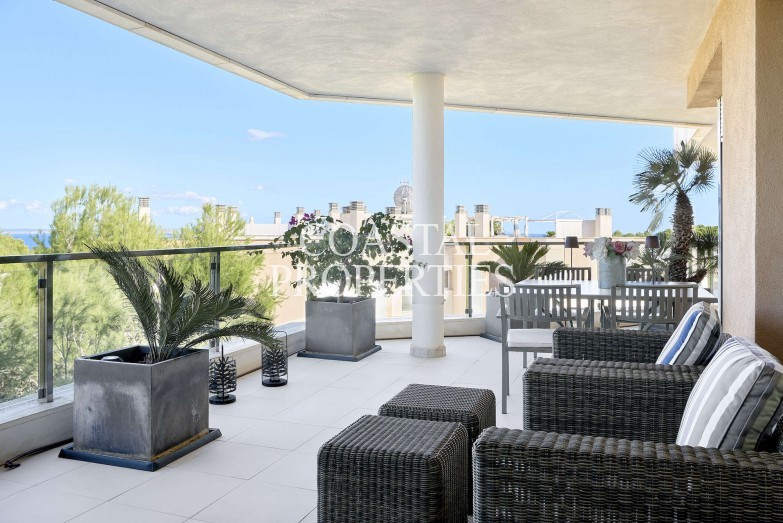 Property for Sale in Sea view Penthouse apartment with large roof terrace  Sol De Mallorca, Mallorca, Spain