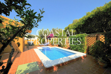 Property for Sale in Immaculate, 3 bedroom, 2 bathroom detached villa with swimming pool for sale Son Ferrer, Mallorca, Spain